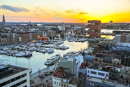 Inrichting appartement London Tower Antwerpen