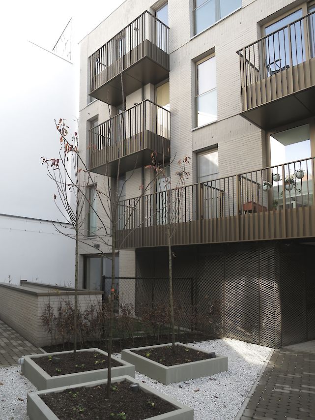 Woonproject 12 appartementen Gent