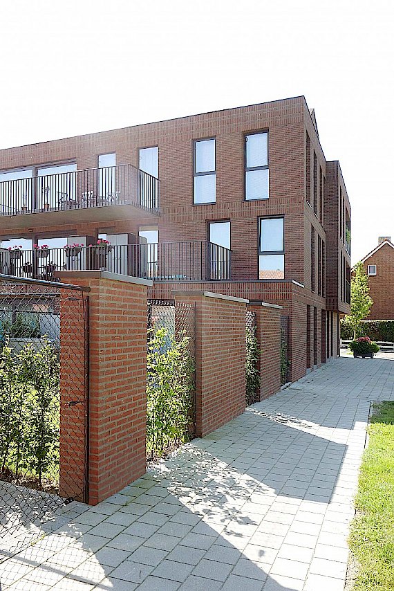 Woonproject 10 appartementen Schoten