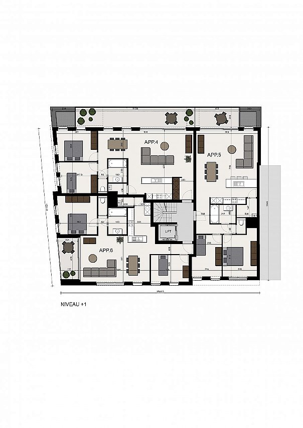 Woonproject 10 appartementen Schoten