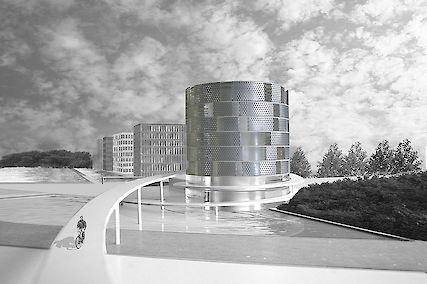 Centraal knooppunt TDL bedrijventerrein Meise