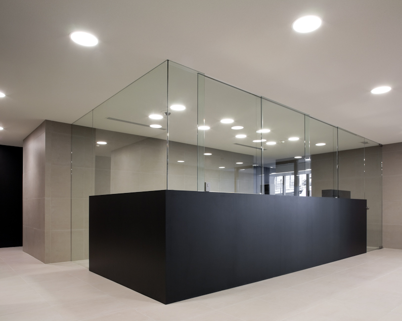 Verbouwing kantoorgebouw - Inkomzone - Meeting center Brussel