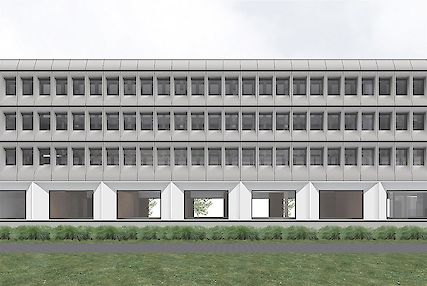 Verbouwing kantoorgebouw Anderlecht