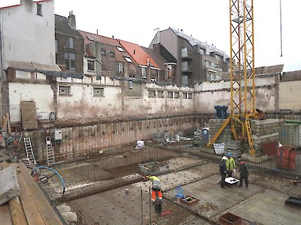 Woonproject 33 appartementen Gent