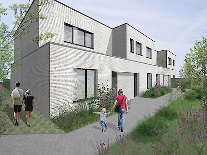 Kantoor met 7 appartementen en 4 woningen WOLVERTEM