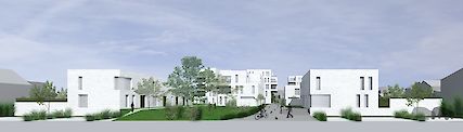 Woonproject RAPID BERTEM 48 appartementen en 12 woningen Bertem