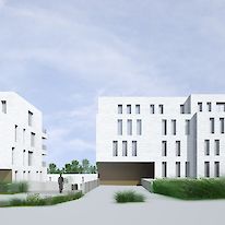 Woonproject RAPID BERTEM 48 appartementen en 12 woningen Bertem