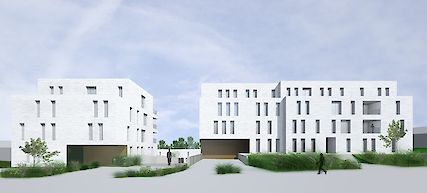 Woonproject RAPID BERTEM 48 appartementen en 12 woningen Bertem
