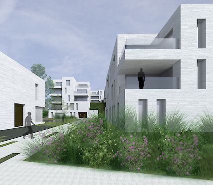 Woonproject RAPID BERTEM 48 appartementen en 12 woningen Bertem