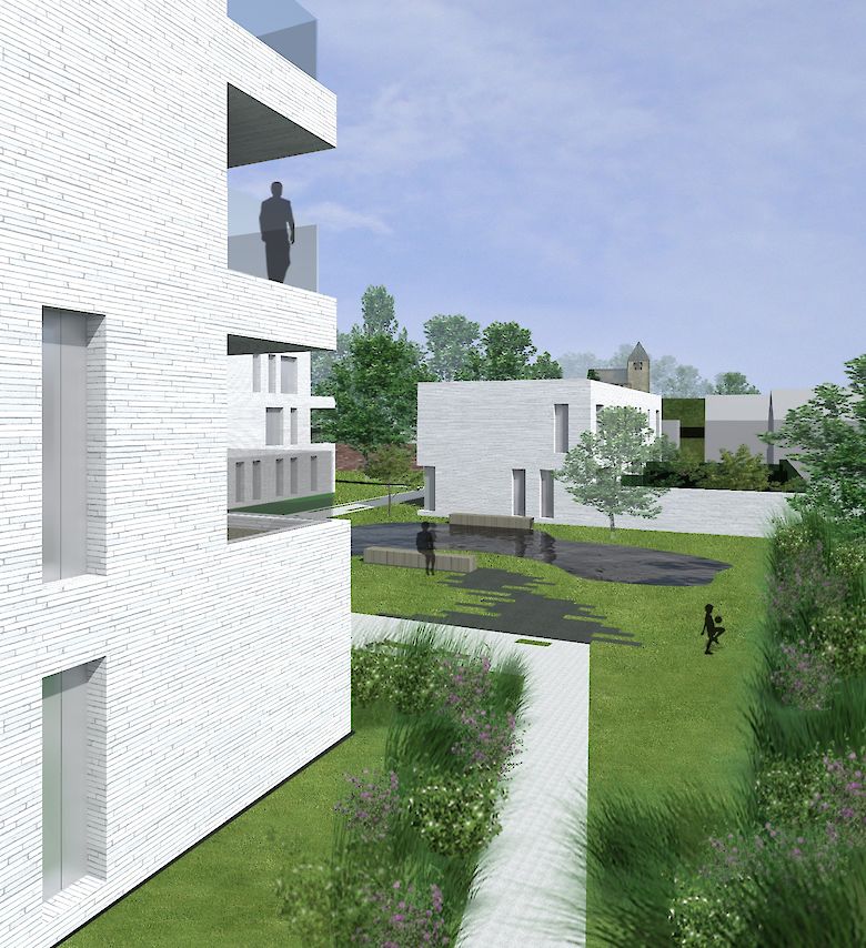 Woonproject RAPID BERTEM 48 appartementen en 12 woningen Bertem