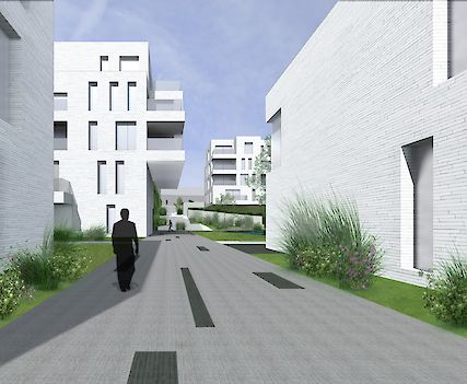 Woonproject RAPID BERTEM 48 appartementen en 12 woningen Bertem