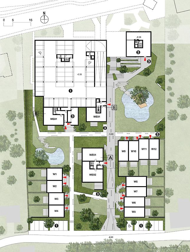 Woonproject RAPID BERTEM 48 appartementen en 12 woningen Bertem