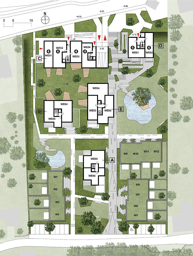 Woonproject RAPID BERTEM 48 appartementen en 12 woningen Bertem