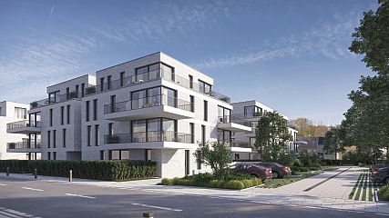 woonproject 28 appartementen en 3 woningen Halle