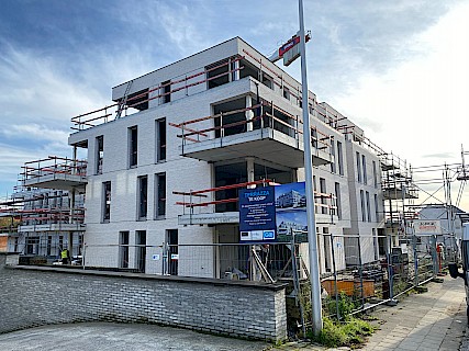 woonproject 28 appartementen en 3 woningen Halle