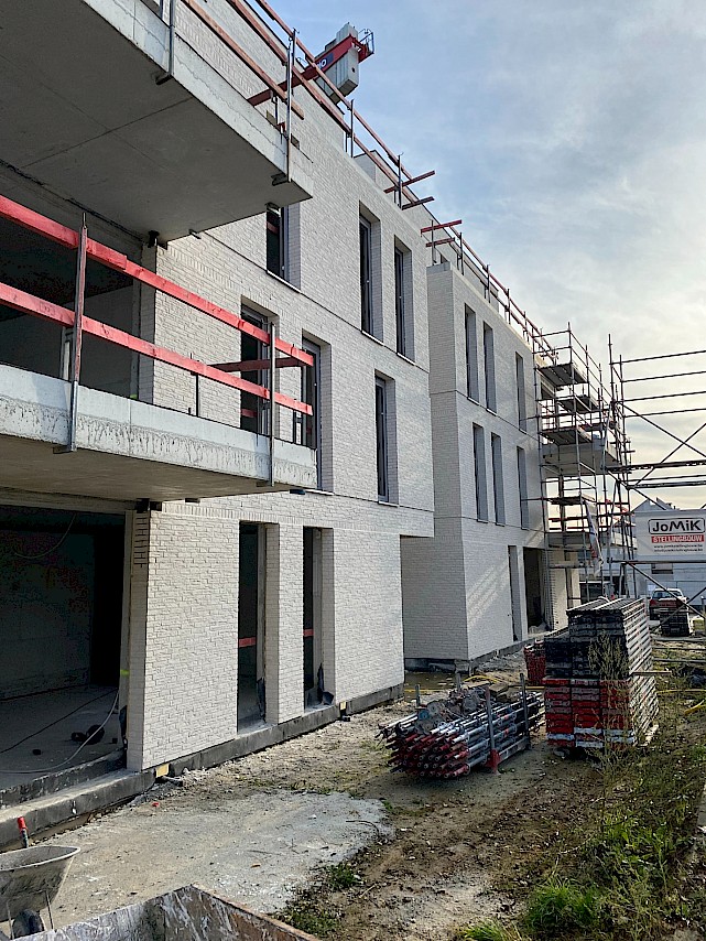 woonproject 28 appartementen en 3 woningen Halle