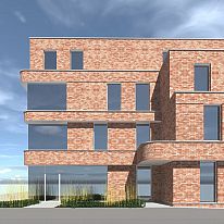 woonproject met 6 appartementen en handelsruimte WOLVERTEM