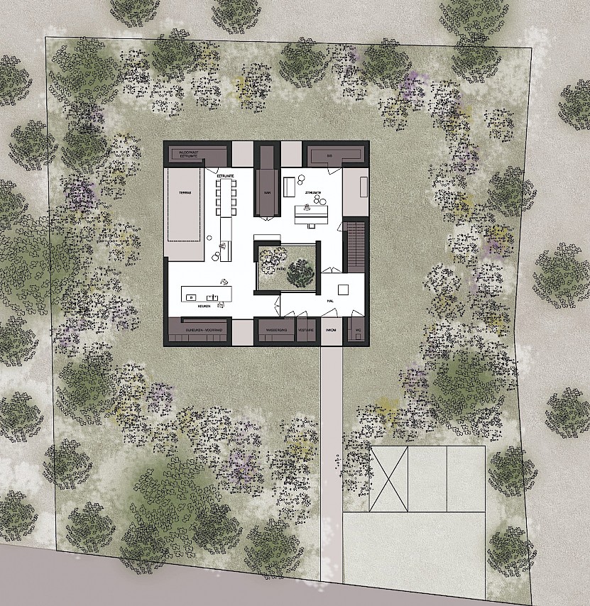 vrijstaande woning Sint-Martens-Latem