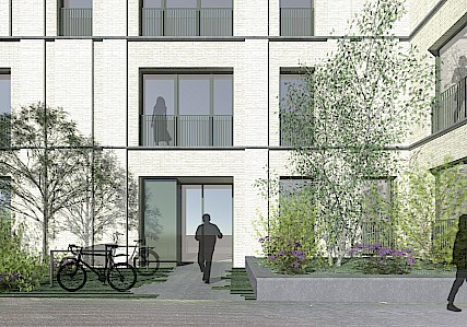 woonproject met 12 appartementen WOLVERTEM