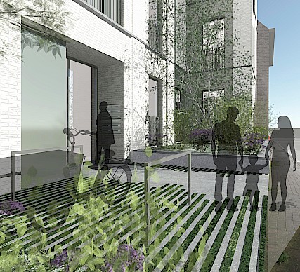 woonproject met 12 appartementen WOLVERTEM